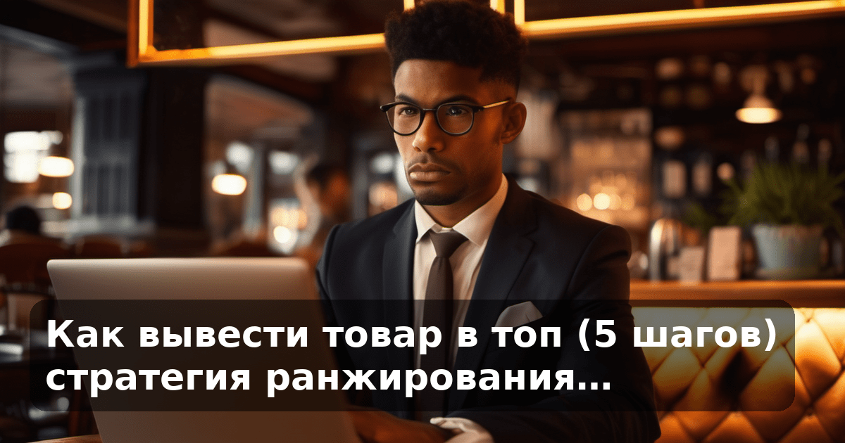 Как вывести товар в топ (5 шагов) стратегия ранжирования…