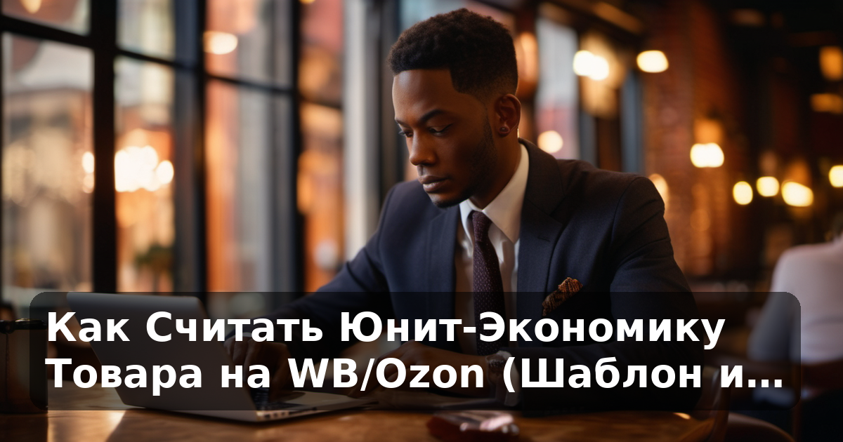 Как Считать Юнит-Экономику Товара на WB/Ozon (Шаблон и…
