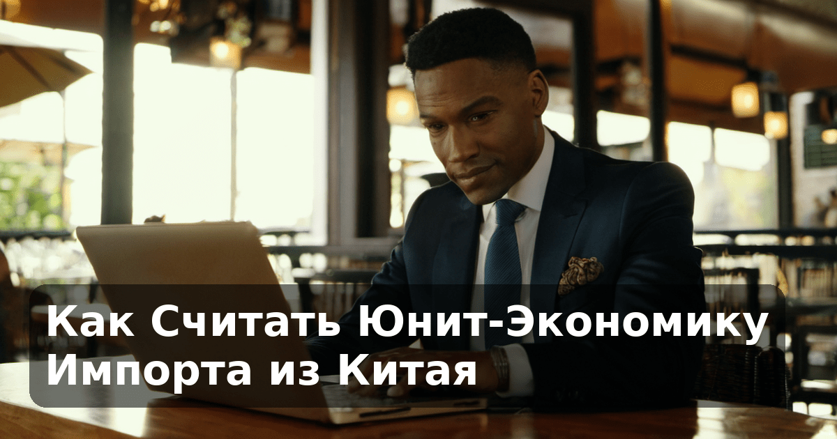 Как Считать Юнит-Экономику Импорта из Китая