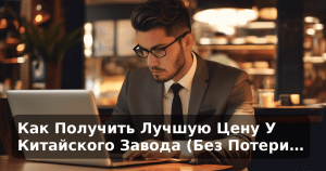 Как Получить Лучшую Цену У Китайского Завода (Без Потери…