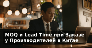 MOQ и Lead Time при Заказе у Производителей в Китае